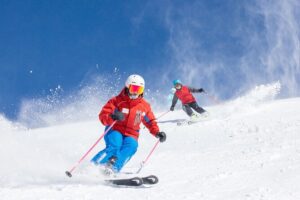 winter in perisher skiing